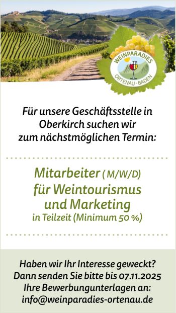 Stellenanzeige